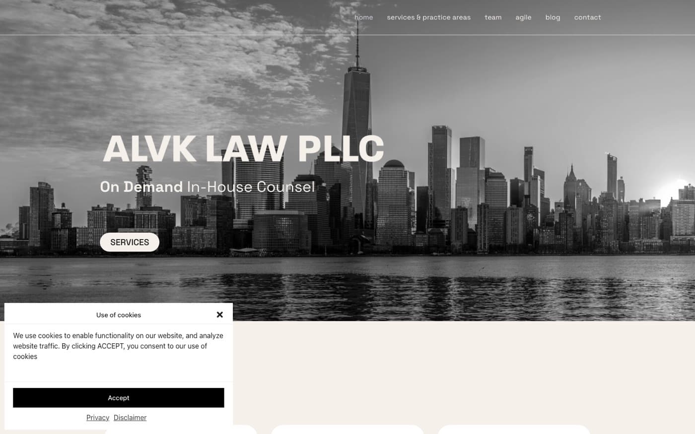 Sitio web de ALVK